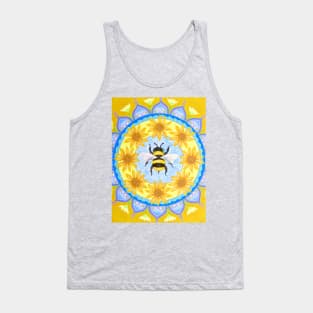 The Bee and the Sunflowers Tank Top